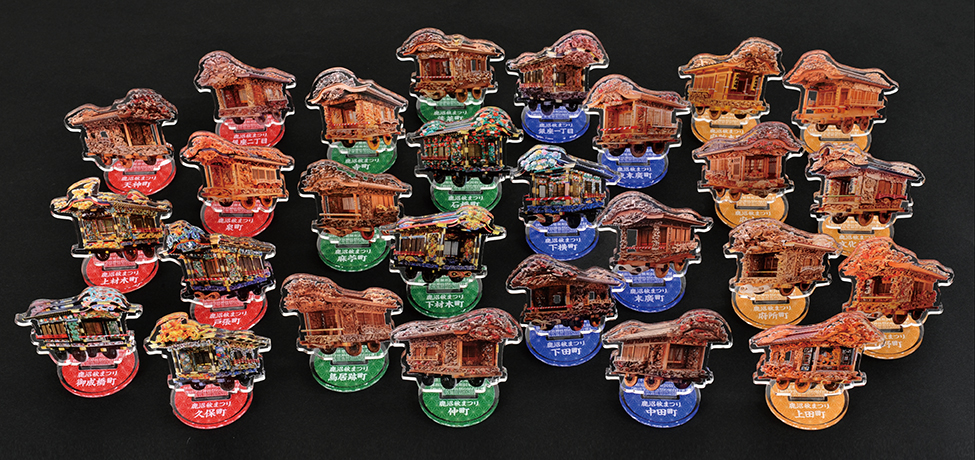 彫刻屋台アクリルスタンド27種